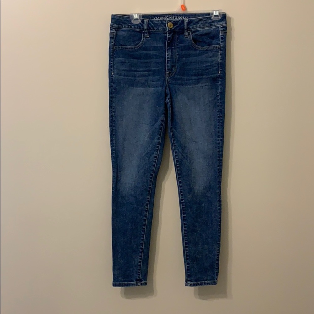 American Eagle High Rise Jegging, size 8 short